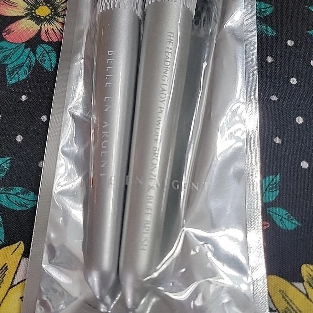 Belle En Argent Bronze & Buff Brush Duo Set